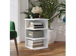 Maison Exclusive - Scaffale Bianco 35X35X55 Cm Materiale Ligneo