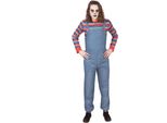 Bristol Novelty - Costume Da Uomo "Denim Demon"" BN3170 (M) (Multicolore)"