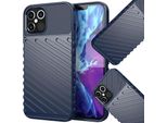 Thunder Case Elastyczne Pancerne Etui Pokrowiec Xiaomi Redmi Note 10 / Redmi Note 10S Niebieski