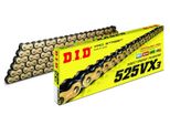 Catena Did X-Ring VX3 Aperta 102 Maglie 525 Oro-Nero Chiusura Rivetto