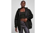 Urban Classics TB5036 | Felpa Con Cappuccio Con Zip Oversize Da Donna - Colore: Nero - Taglia: Xxl