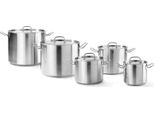 Pentola Alta Con Coperchio, Hendi, Kitchen Line, 45L, âŒ€400X(H)360Mm