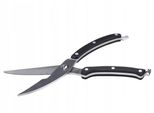 Cesoie Per Carne E Pollame 25 Cm, Master Grill, Taglio Preciso, Lame Resistenti, Design Ergonomico, Colore Nero