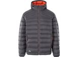 Piumino Trespass Da Uomo Whitman Ii TP4807 (Xl) (Grigio Scuro/Arancione Scuro)