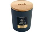 Candela Nohel Garden In Vetro Magic Wood Amber Pepper Profumata 300G