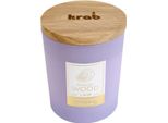 Candela Da Giardino Nohel In Vetro Magic Wood Lavender Dream Profumata 300G