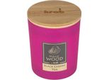 Candela Nohel Garden In Vetro Magic Wood Black Cherry Profumata 300G