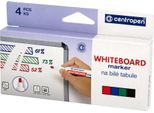 Marcatore Per Lavagna Bianca Centropen 8569, 4 Pz