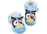 Bluey - Pantofole Per Bambini, Orecchie 3D NS7019 (23 Eu) (Blu)
