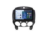 1+32G Autoradio 9'' Android13 Carplay Swc FüR Mazda2 2007-2013 Gps Navigation Dab Bt Wifi 4Core