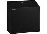 Distributore Di Asciugamani Piegati Stella Maxi In Acciaio Inox Nero