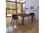 The Living Store Sedie Da Pranzo 2 Pz. Bentwood E Similcuoio