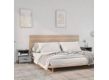 Maison Exclusive - Comodini 2 Pz. Grigio Sonoma Materiale Ligneo