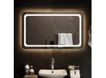 The Living Store Specchio Da Bagno A Led 100X60 Cm