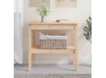 Vidaxl Tavolo Consolle 80X40X75 Cm In Pino Massiccio - Tavolo Consolle - Tavoli Consolle - Tavolo - Tavolo Da Corridoio