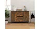 Syfax™ Credenza Rovere Fumo 102X35X70 Cm In Legno Multistrato