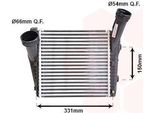 Van Wezel 58004263 - Intercooler Oe 7P0145804D Per Q7 (4L), Cayenne (92A), Touareg (7L), Touareg (7P)