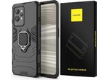 Custodia Spacecase X-Ring Per Realme Gt 2 Pro Nero