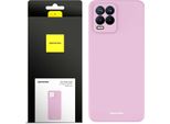 Spacecase Custodia In Silicone Per Realme 8/8 Pro Rosa