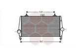 Van Wezel 40004338 - Intercooler Oe 0384 H9 Per C5 Ii (Re), C5 Iii (Rd), C5 Iii (Rw), C6 (Td), C5 Ii (Rc), 607 (9D, 9U), 407, 407 Sw (6D, 6E)
