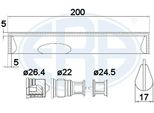 Era 668011 - Essiccatore Aria Condizionata Oe 8847447010 Per Sedici, Gs (S16), Gs (S19), Is I (E1), Is Ii (E2), Is Sportcross (E1), Lfa (LFA10), Ls (F2), Ls (F3), Ls (F4), Rx (U3), Avensis (T27), Avensis Verso (M2), Camry (V3), Celica (T23), Corolla (E11), Corolla (E12), Auris (E15), Auris (E18), Avensis (T22), Avensis (T25), Corolla (E15), Corolla (E18), Yaris Verso (P2), Rav 4 Iv (A4), Verso (R2