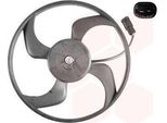 Van Wezel 4040746 Ventola Di Raffreddamento Motore Ventola Di Raffreddamento Adatta Per Peugeot 307 Sw (3H) Radiatore Acqua Ø340Mm