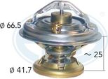 Termostato Era Per Liquido Di Raffreddamento 85 °C Adatto Per MERCEDES-BENZ Berlina (W124) Classe C Berlina (W202) 190 (W201) Classe E Berlina (W210)