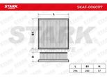 Stark SKAF-0060117 - Oe 91168237 Luftfilter FüR Primastar (X83), Vivaro A (E7), Vivaro (F7), Vivaro (J7), Trafic Ii (El), Trafic Ii (Fl), Trafic Ii (Jl)