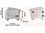 Van Wezel 30013707 Radiatore Olio Motore Adatto Per MERCEDES-BENZ Classe E Berlina (W211) Classe C Berlina (W203) Classe E Estate (S211) Clk (C209)