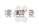 Van Wezel 3700K418 - Compressore Aria Condizionata Oe 55701200 Per Corsa D (S07)