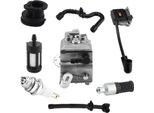 Set Bobina Accensione Carburatore Per Motosega Stihl Walbro 017 018 MS170 MS180