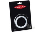 Oroley Anello Di Presa In Silicone Per Caffettiera A 9 Tazze Argento Argento Taglia Unica