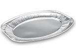 Vassoio Ovale Alu 43 X 29 Cm - 10 Pz