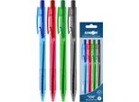 Penna A Sfera 106, 0,7 Mm - Set Da 4