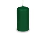 Candela Cilindrica Verde Scuro 40 X 80 Mm - 4 Pz