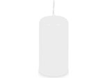 Candela Cilindrica Bianca 40 X 80 Mm - 4 Pz