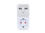 Presa Del Timer Per Il Conto Alla Rovescia, Presa Del Timer Programmabile Per Il Conto Alla Rovescia, Interruttore Elettronico Del Timer, Presa Del Limitatore Di Sovratensione, Presa Dell'interruttore, Interruttore Elettronico Digitale Del Timer, Interruttore Orario Programmabile