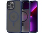 Custodia Magnetica Per Magsafe Spacecase Hybrid Mag Per Iphone 13 Pro Max Blu