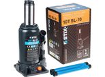 Martinetto Idraulico A Bottiglia Stix BL-10, Portata 10 000 Kg, Altezza: 200 - 405 Mm