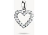 Ciondolo Con Cuore E Pietre Preziose In Argento - Thomas Sabo Modello: CC1237-051-14