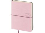 Taccuino-Flexio Light Rose-Linked L, 14,5 × 20,5 Cm