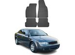 2000-2008 Audi A4 Limo Avant Tappetini In Gomma Nera 4 Pz