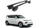 Portapacchi Per Kia Soul Ev 2020-2023 Alluminio Nero Abe 2X