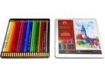 Koh-I-Noor Mondeluz 3724/24 - Pastelli Acquerellabili ČEský Krumlov In Astuccio Di Latta - 24 Pz