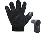 Inf Guanto Elettrico Con Nebulizzatore Per Toelettatura Animali Domestici Nero