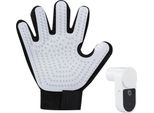 Inf Guanto Elettrico Con Nebulizzatore Per Toelettatura Animali Domestici Bianco