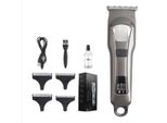 Inf Tagliacapelli Professionale Ricaricabile Con Display Digitale E Pettini Canna Di Fucile