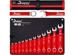 Set Di Chiavi Combinate Piatte 6–22 Mm – Chiavi A Forchetta E Ad Anello