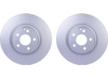2X Hella 8DD 355 127-921 Disco Freno, Asse Anteriore