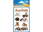 Avery Zweckform 55972 Zdesign Kids Sticker "Hunde-Babies"", Bunt"